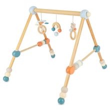 Spiel-Trapez Baby-Gym aus Holz höhenverstellbar - Bär