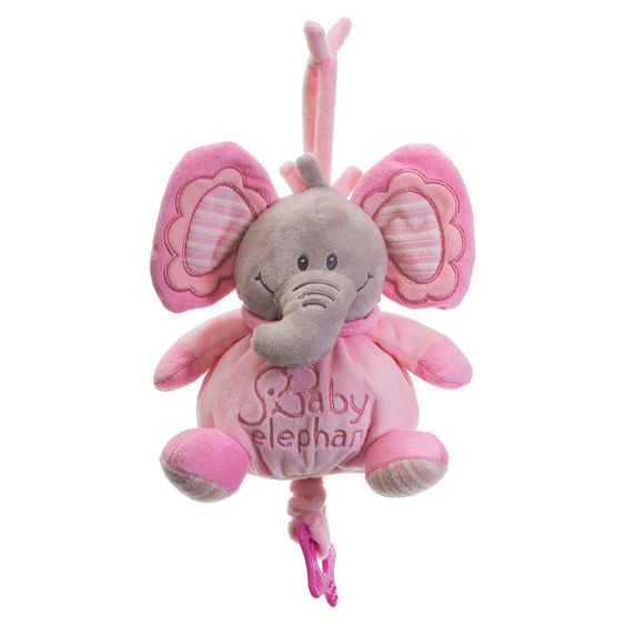 Bieco Spieluhr Elefant - Rosa