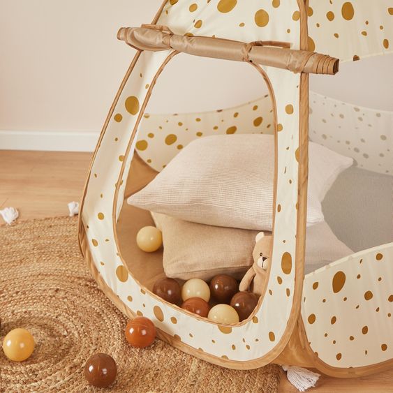 Bieco Gioca alla tenda e al biliardo con 50 palline - Puntini