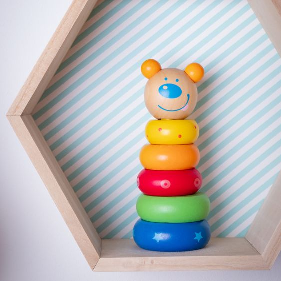 Bieco Steckfigur Ringe - verschiedene Designs