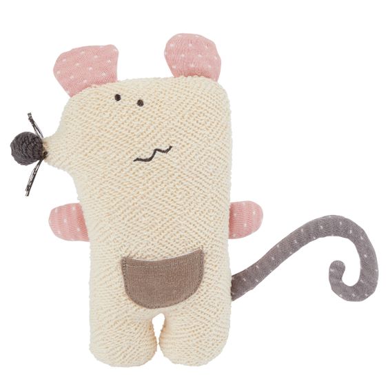 Bieco Strick-Kuscheltier - Maus