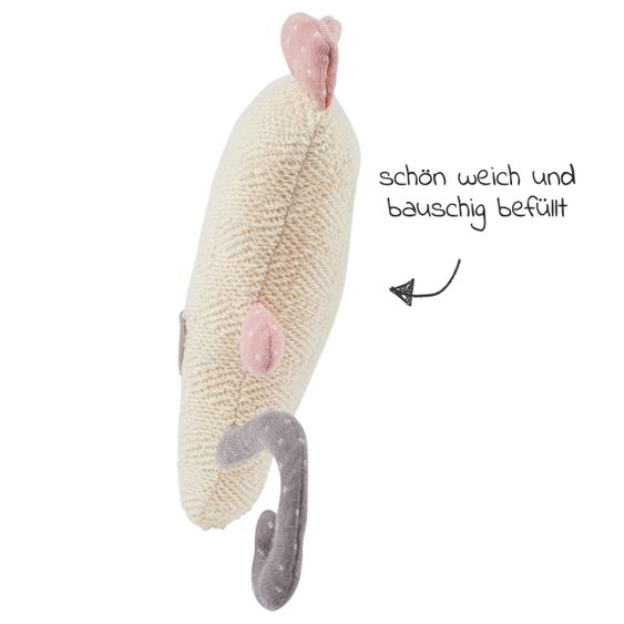 Bieco Strick-Kuscheltier - Maus