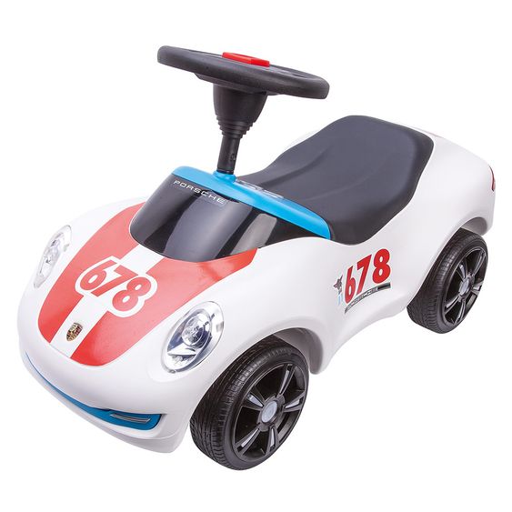 BIG Bobby Car Baby Porsche Premium - Weiß