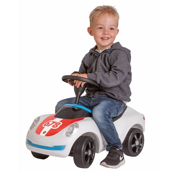 BIG Bobby Car Baby Porsche Premium - Weiß