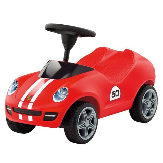 BIG Bobby Car Baby-Porsche - Rot