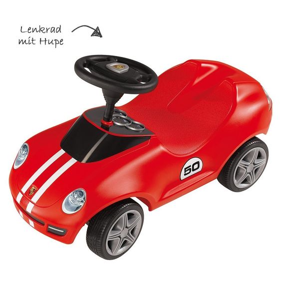 BIG Bobby Car Baby-Porsche - Rot