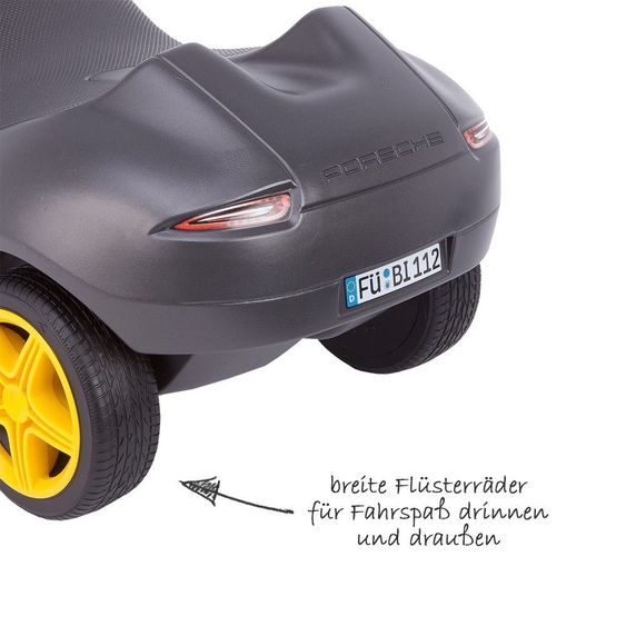 BIG Bobby Car Baby Porsche - Silber Metallic