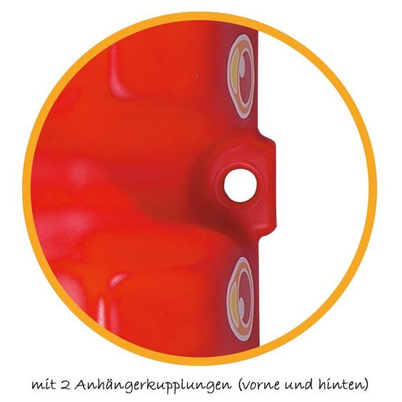 BIG Bobby Car Classic Set inkl. Flüsterräder + Schuhschoner - Rot