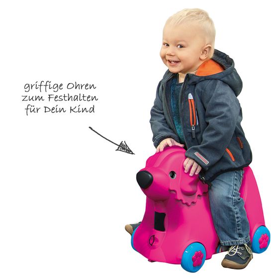 BIG Koffer Bobby Trolley - Pink