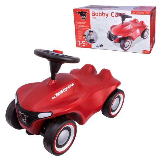 BIG Bobby Car Neo ride-on car - red