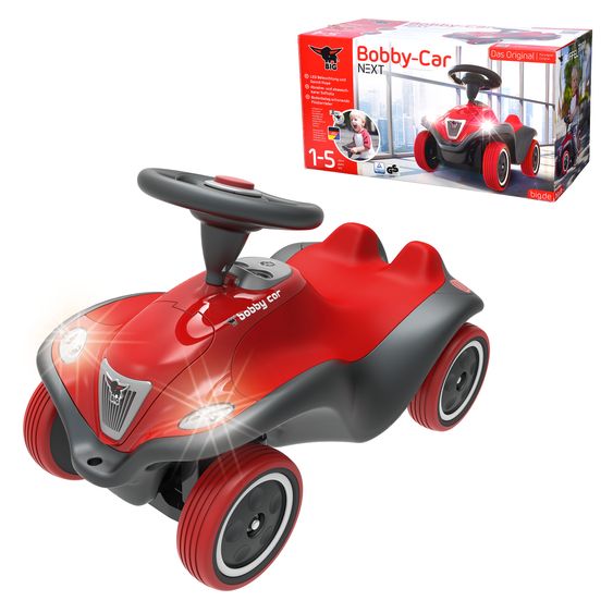 BIG Bobby Car Next ride-on car - red