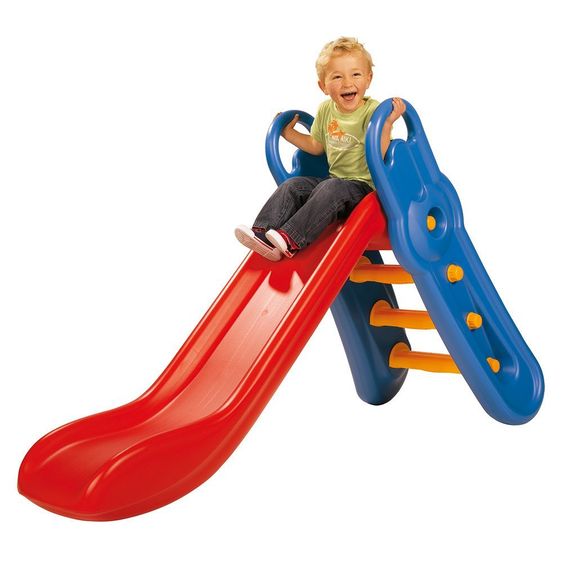 BIG Rutsche Fun Slide - Rot Blau