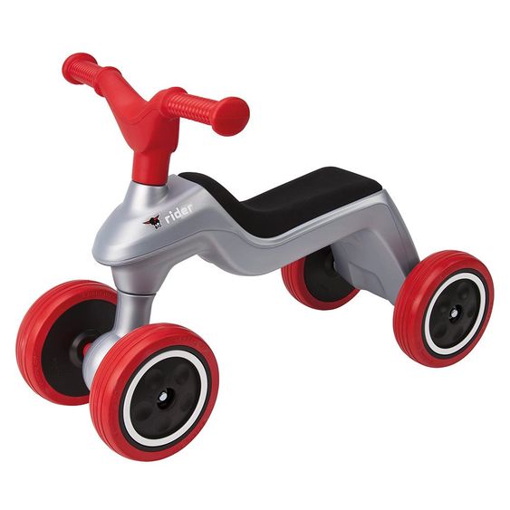 BIG Rutscher Rider - Silber Rot