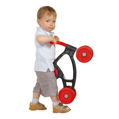 BIG Sitzroller Flippi - Schwarz Rot