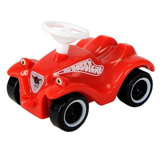 BIG Mini auto giocattolo Pullback Bobby Car - Rosso