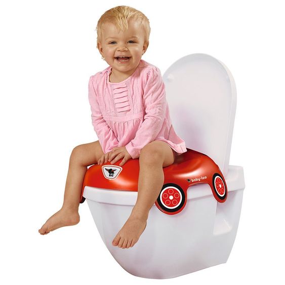 BIG Toilettensitz Baby Loo - Rot