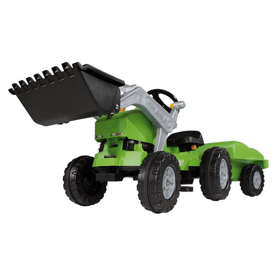 BIG Trettraktor Jimmy Loader mit Trailer