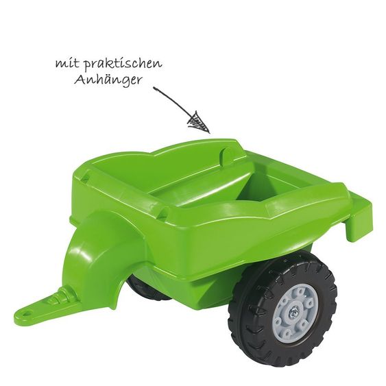 BIG Trettraktor Jimmy Loader mit Trailer