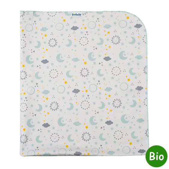 biobaby Babydecke - Sonne / Mond