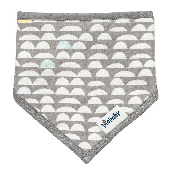 biobaby Dreieckstuch - 2er Pack - zum Wenden