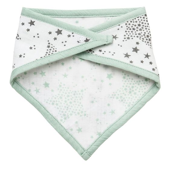 biobaby Dreieckstuch - 2er Pack - zum Wenden