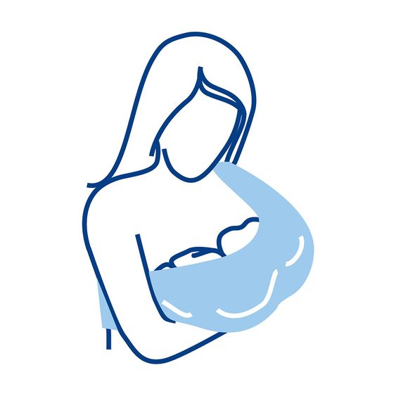 biobaby Stillschal - Sterne