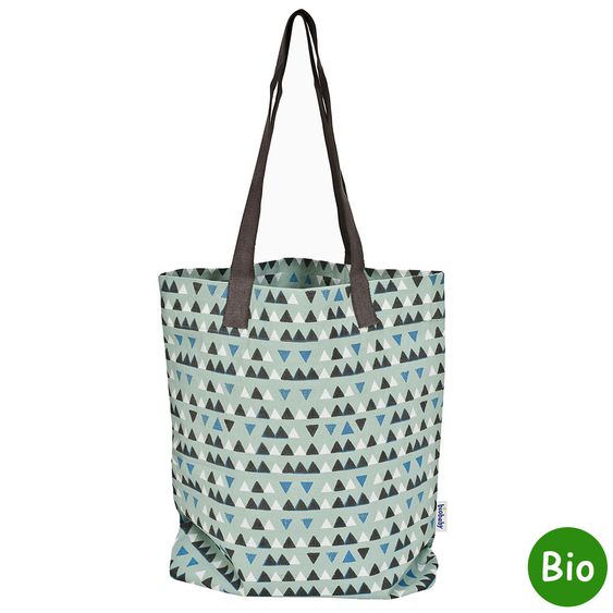 biobaby Tragetasche aus Bio-Baumwolle - Dreiecke