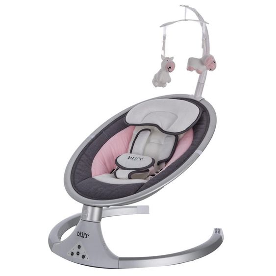Blij'r Babyschaukel Derk Plus mit Sound-Modul - Pink