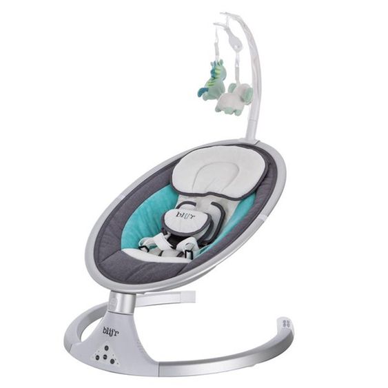 Blij'r Babyschaukel Derk Plus mit Sound-Modul - Turq