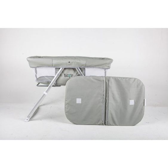 Blij'r Reise- & Beistellbett - Golfy - inkl. Schaukelfunktion - Beige