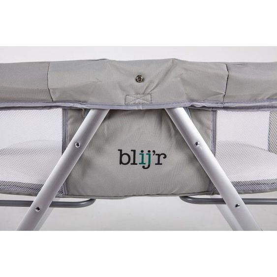 Blij'r Reise- & Beistellbett - Golfy - inkl. Schaukelfunktion - Beige