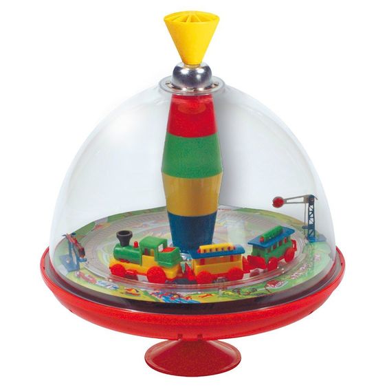Bolz Panorama-Kreisel Eisenbahn mit Sound 19 cm