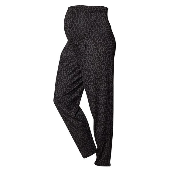 boob Hose Once On Never Off - Leomuster Grau Schwarz - Gr. S