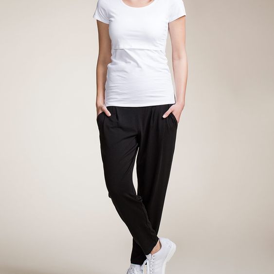 boob Hose Once On Never Off - Schwarz - Gr. S