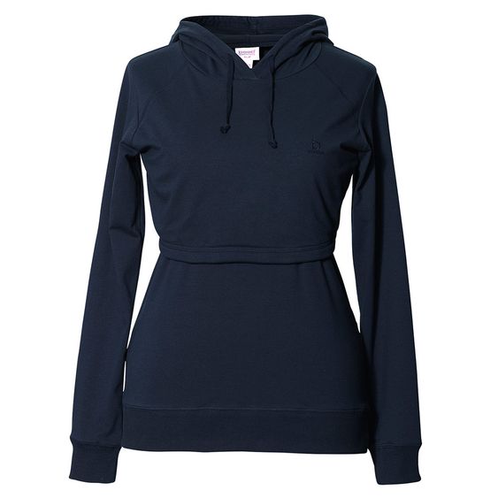 boob Kapuzen-Sweatshirt B.Warmer mit Stillfunktion - Dunkelblau - Gr. S