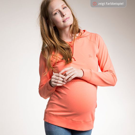 boob Kapuzen-Sweatshirt B.Warmer mit Stillfunktion - Dunkelblau - Gr. S
