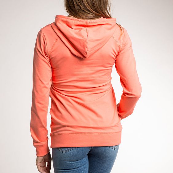 boob Felpa con cappuccio B.Warmer con funzione di allattamento - melone - taglia M