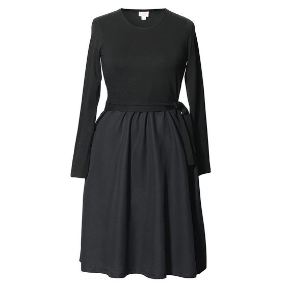 boob Dress long sleeve - Black - Size L