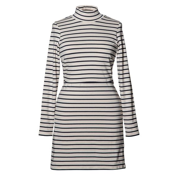 boob Kleid mit Stillfunktion - Ringel Offwhite Dunkelblau - Gr. S