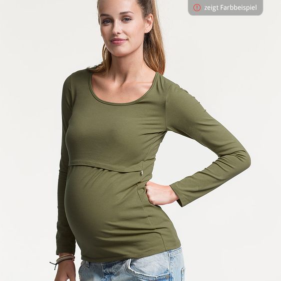 boob Langarmshirt Bio-Baumwolle - Dunkelblau - Gr. S