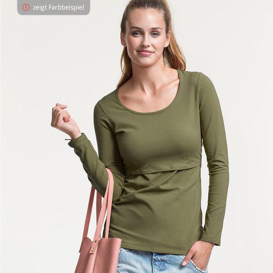 boob Langarmshirt Bio-Baumwolle - Dunkelblau - Gr. S