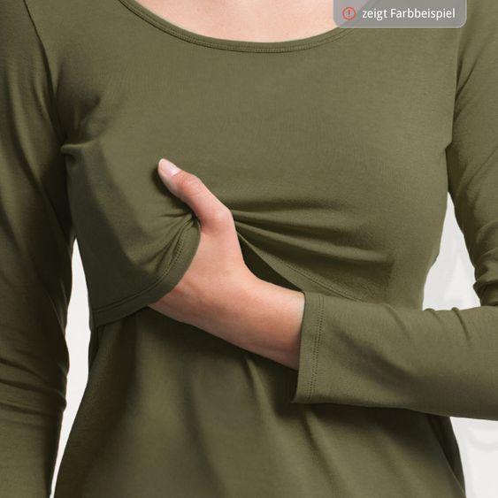 boob Langarmshirt Bio-Baumwolle - Dunkelblau - Gr. S