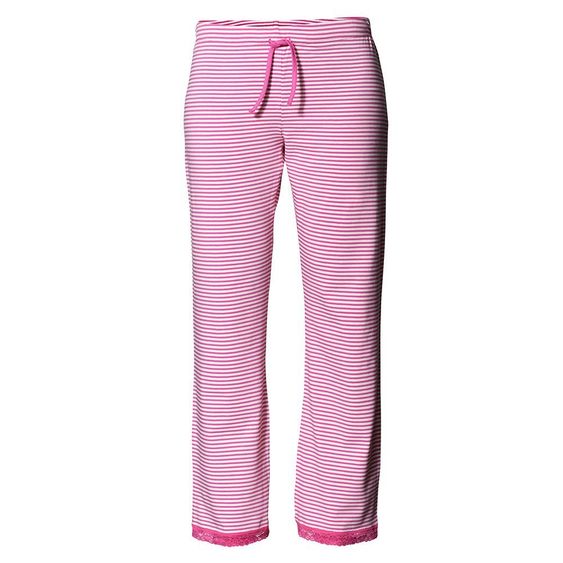 boob Loungehose Bio Baumwolle Ringel - Pink - Gr. L