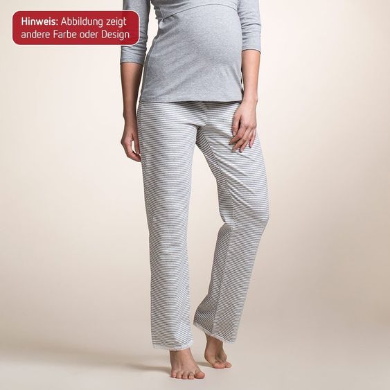 boob Loungehose Bio Baumwolle Ringel - Pink - Gr. L