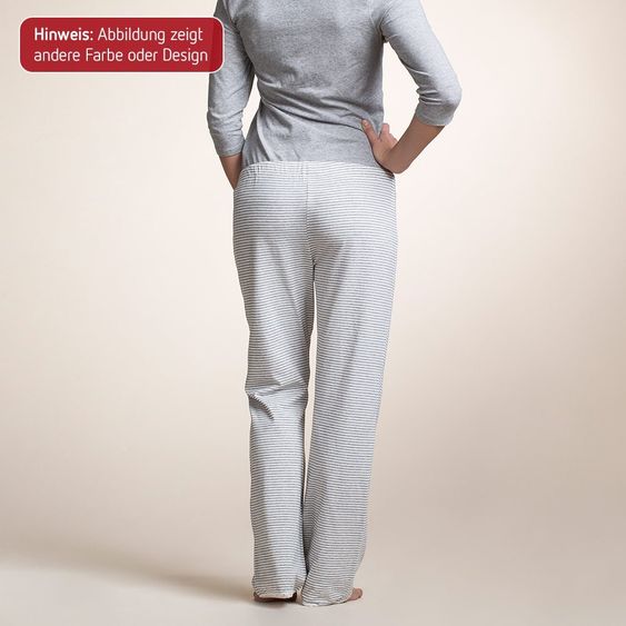 boob Loungehose Bio Baumwolle Ringel - Pink - Gr. L