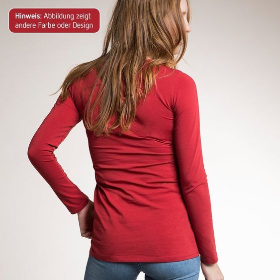 boob Camicia in cotone organico a maniche lunghe - Rosa - Taglia L