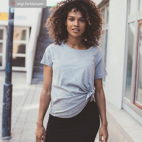 boob T-Shirt mit Stillfunktion Bio-Baumwolle - Offwhite - Gr. S