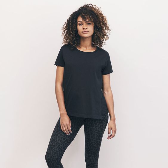 boob T-Shirt mit Stillfunktion Bio-Baumwolle - Schwarz - Gr. S