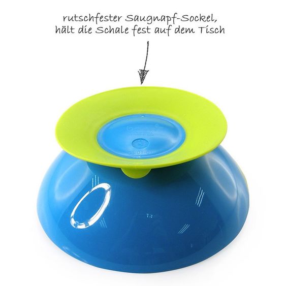 boon Schale Catch Bowl mit Auffangrand - Grün Blau