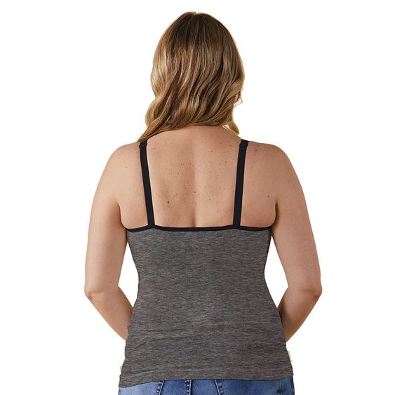 bravado Schwangerschafts- & Still-Top  Classic Nursing Cami - Charcoal Heather - Gr. S